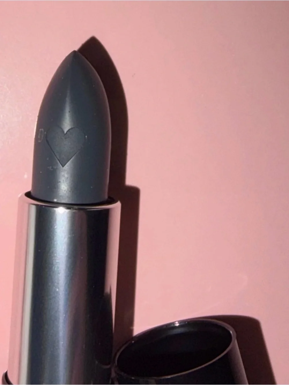 Lipstick in Deep Charcoal Gray